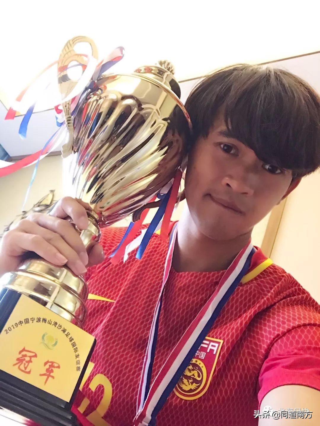 北海仔李国权、龙子望正式入选国家队,11日将为国出征沙足比赛