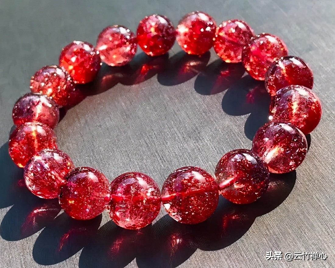 金草莓晶的档次,金草莓晶的鉴别方法