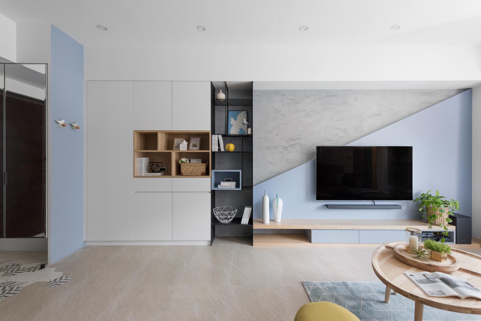 三房二厅二卫装修风格推荐,两室一厅的房子装修什么颜色好看