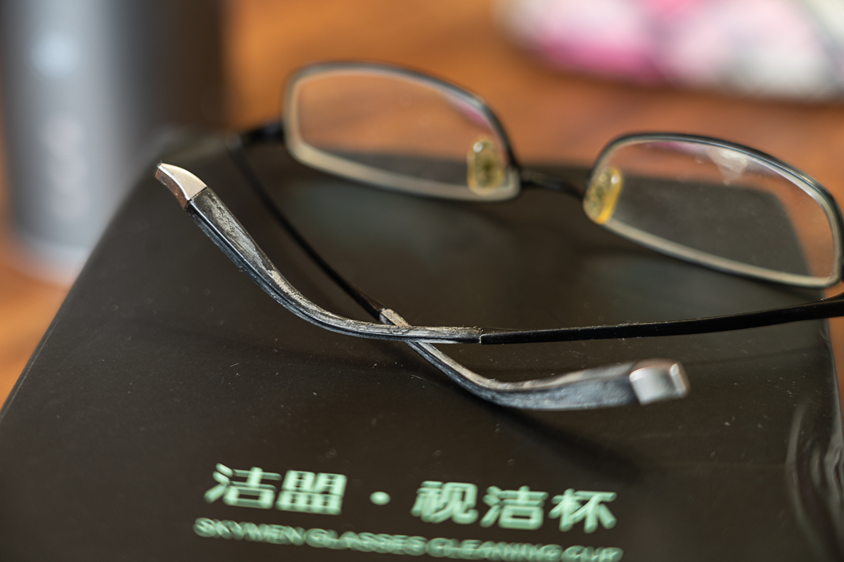 超声波清洗眼镜后眼镜特别容易脏,防蓝光眼镜可以用超声波清洗机吗