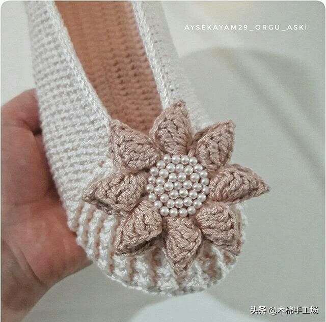 春天来了给自己添一双好鞋吧,春夏鞋子钩单鞋简单钩法