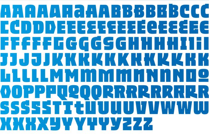 德国柏林足球俱乐部HerthaBSC发布最新公司字体