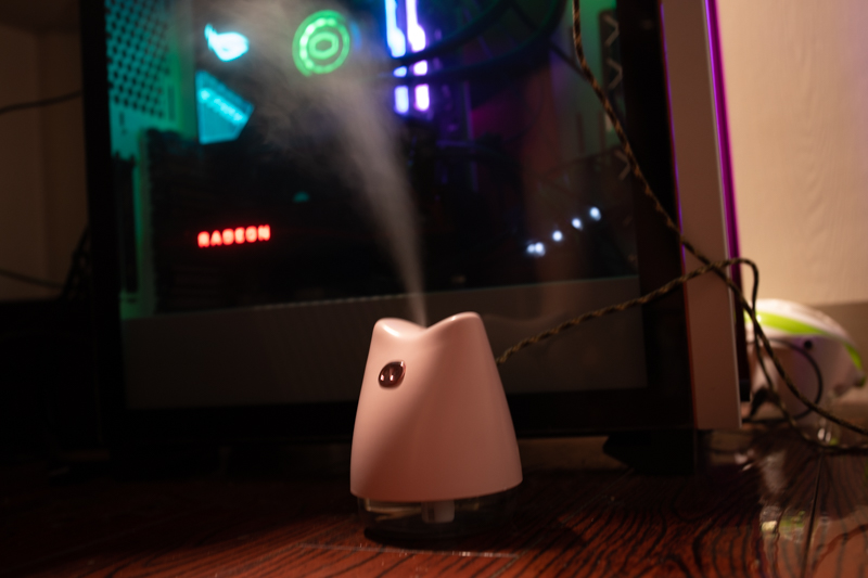 冬天干燥迷你加湿器挡不住的颜值,秋冬必备加湿器家用大容量