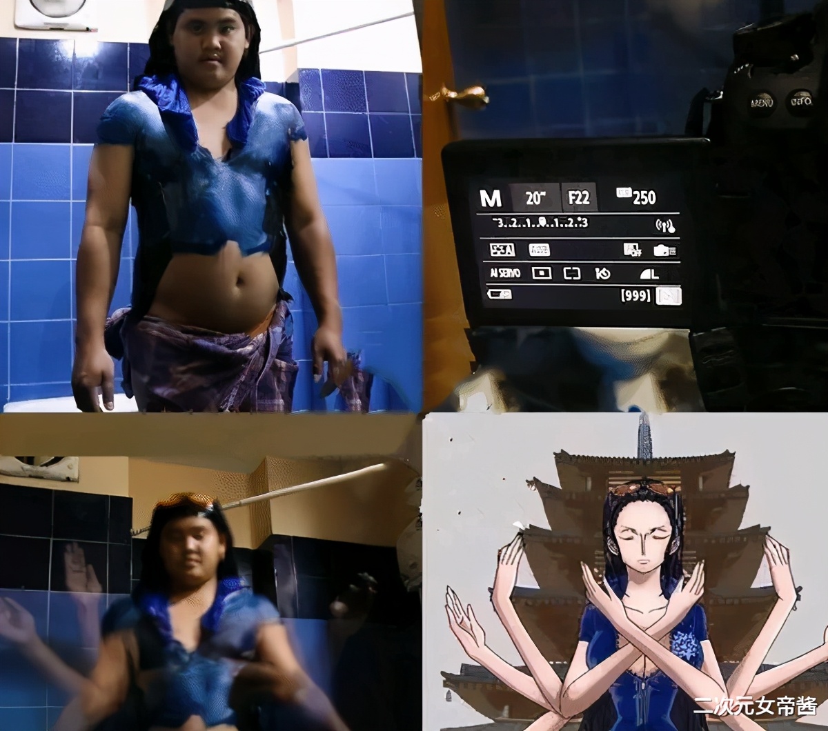 泰国小哥搞笑cos海贼王,泰国cos海贼王