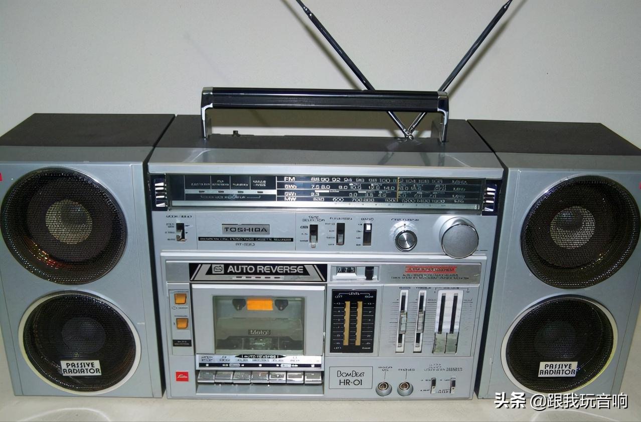 toshiba东芝磁带收音机一体机,原装toshiba东芝全波段短波收音机