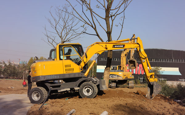 轮式挖掘机土方作业效率低？是你没用对地方