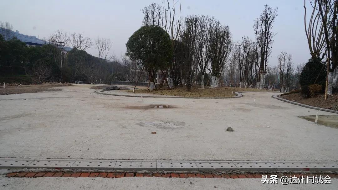 高家坝足球运动公园航拍,达州市高家坝运动公园