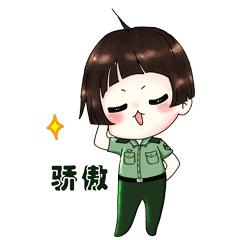 想当兵的女兵,八一策划部队