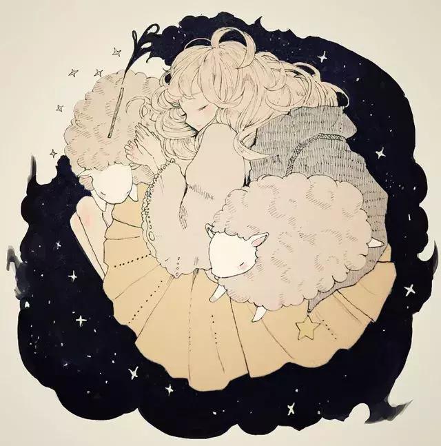 插画家的绝美画风,台湾插画师雪梨作品