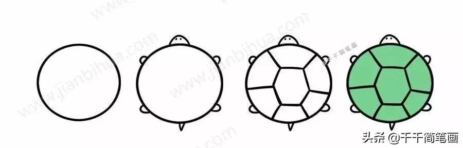 超级可爱的简笔画动物头像,呆萌小动物头像图片简笔画