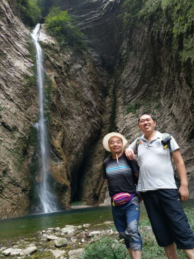 西漂湾瀑布群,建始西漂湾瀑布群