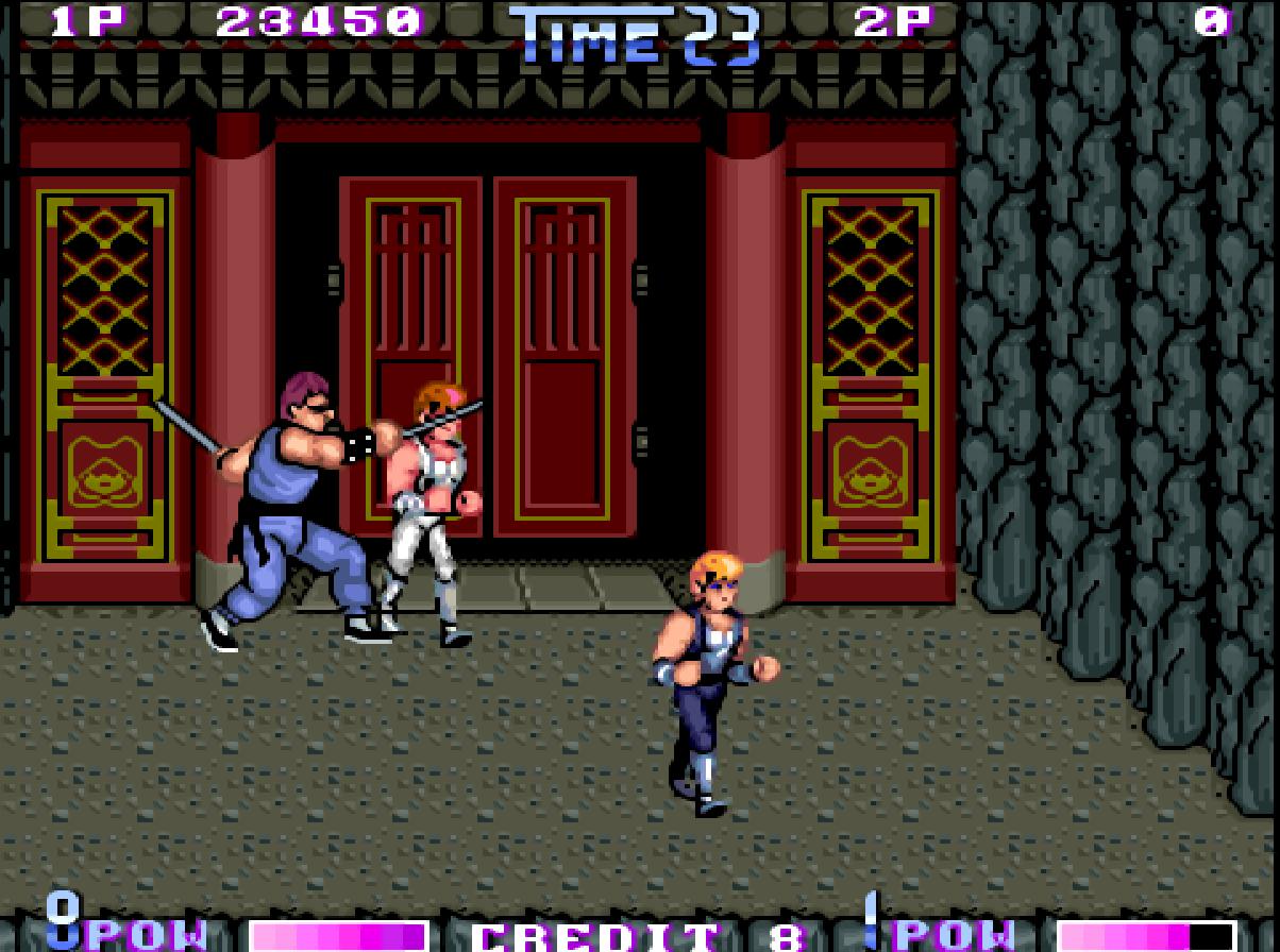 双截龙街机二代隐藏bug打法,街机双截龙2最后的敌人