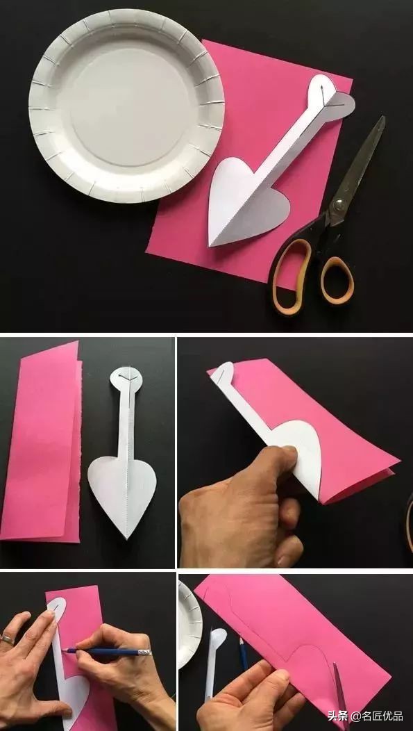 长方形创意纸盘美工作品,纸盘子手工秋天