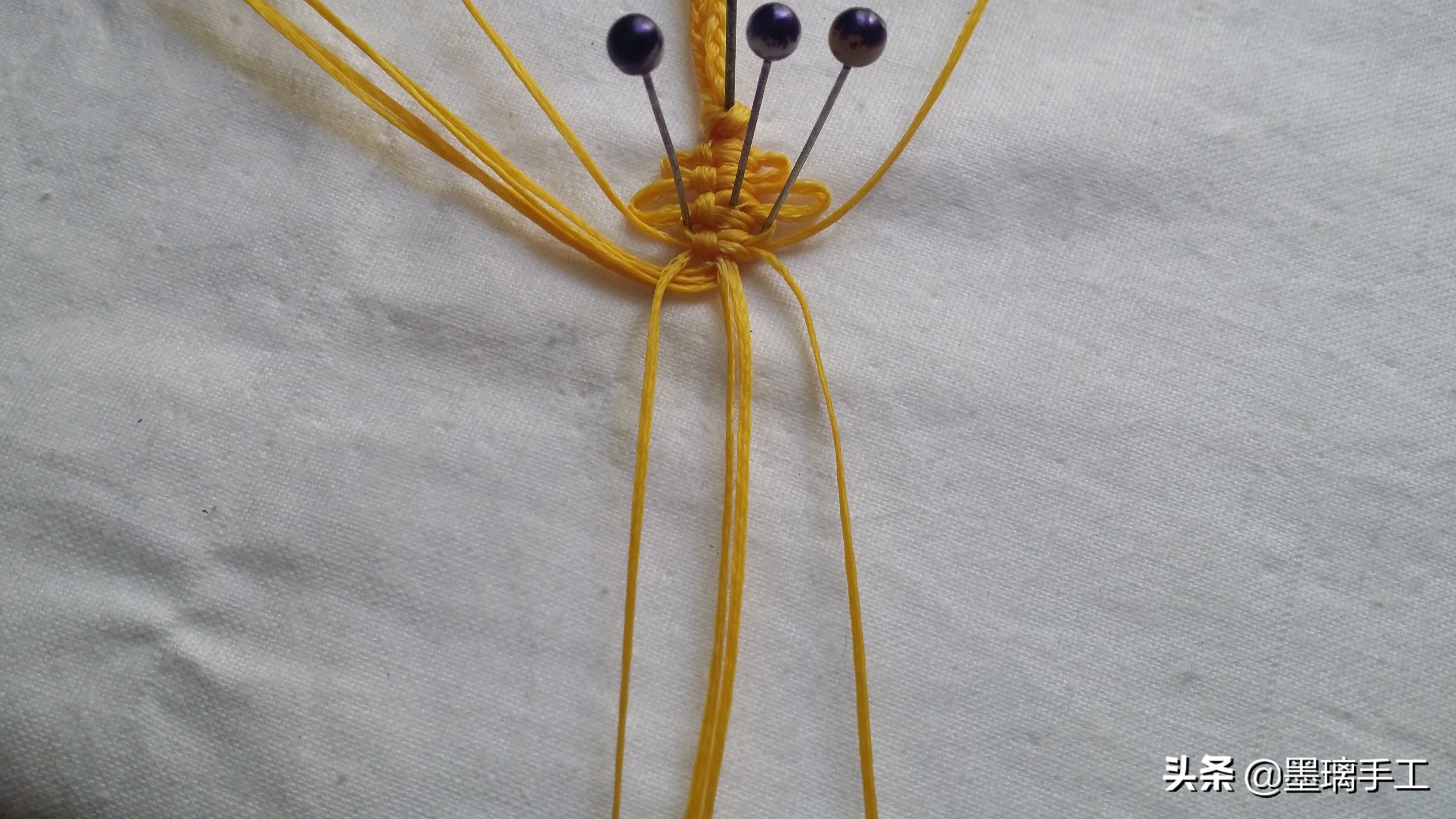 挂饰编绳教程大全,平安喜乐绳编车内挂饰教程