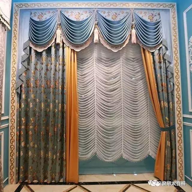 窗帘帘头款式搭配效果图大全,家有窗帘推荐