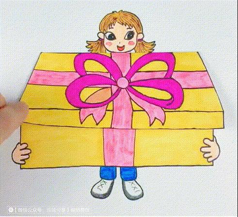 欢欢喜喜过大年手工绘画,儿童绘画填色和手工艺术