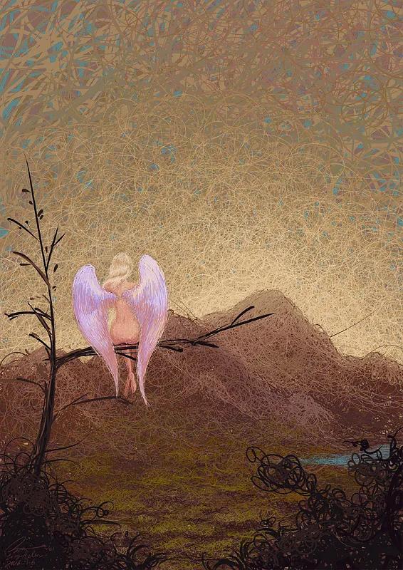 描摹梦境的魔术师，靠画“圈圈”火遍全网