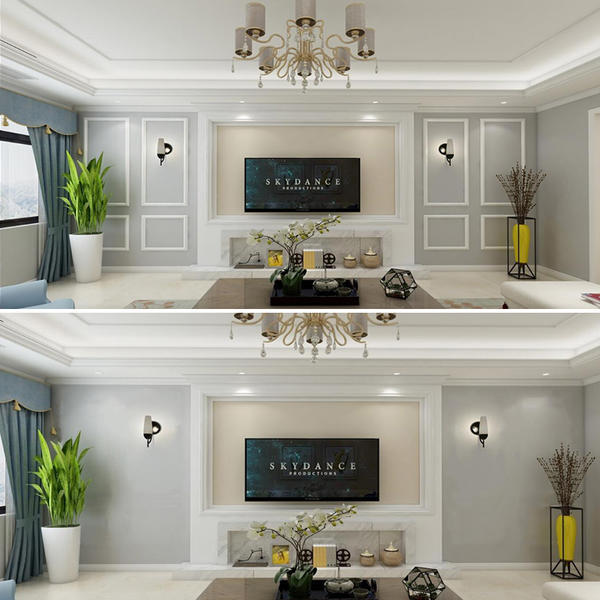 石膏线设计图及效果图,石膏线最简单的设计