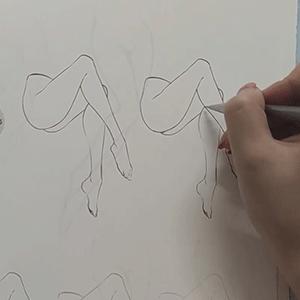 动漫人物只画一个头,大头动漫人物绘画