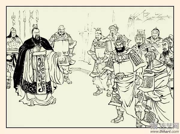 九轩征南擒方腊连环画之三,三国故事图文