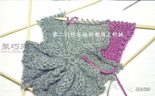 钩针圆形镂空帽子花样图解,简单的老年人毛线帽子织法教程