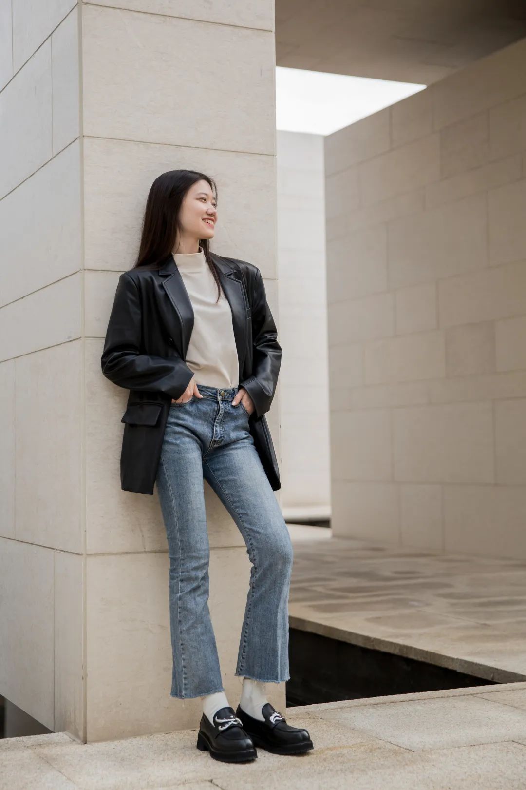 抖音爆火的乐福鞋女款,今年超火高档女鞋乐福鞋