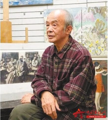 胡志渊油画作品欣赏,沈尧伊《彝海结盟》油画作品