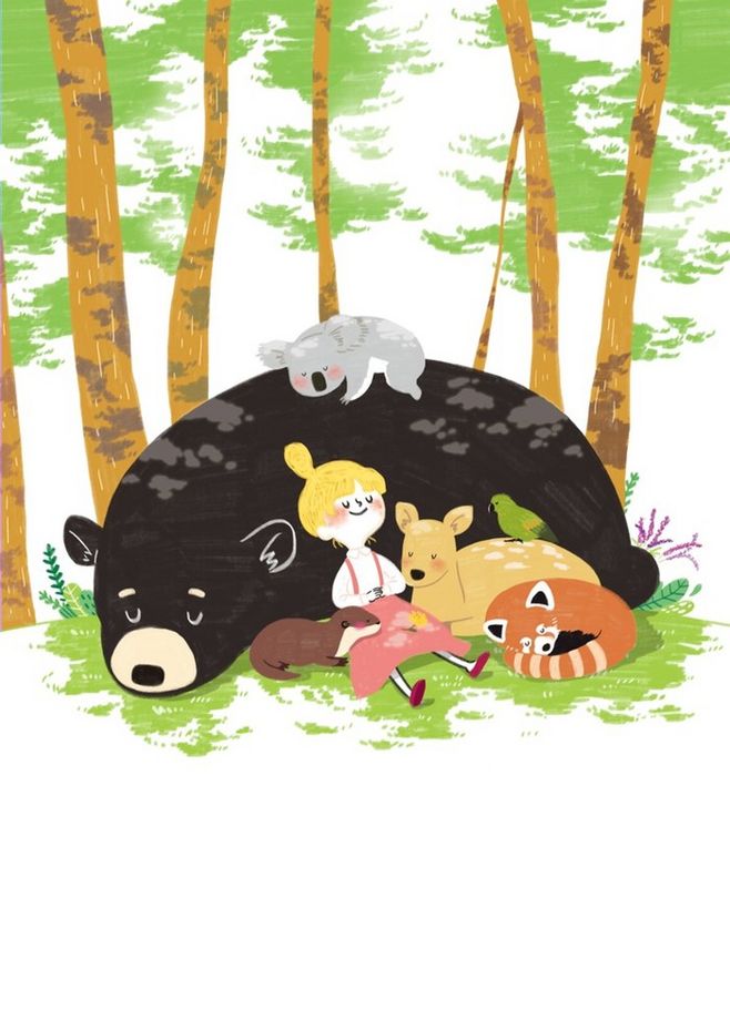 平凡的小幸福，来自韩国艺术家 Chassam