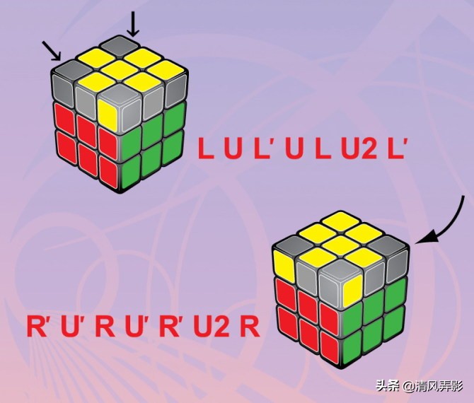 新手入门魔方六个面全部还原,6面魔方慢速还原教程