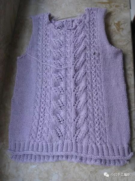 宽松针织套头毛衣图解,前短后长休闲毛衣外搭