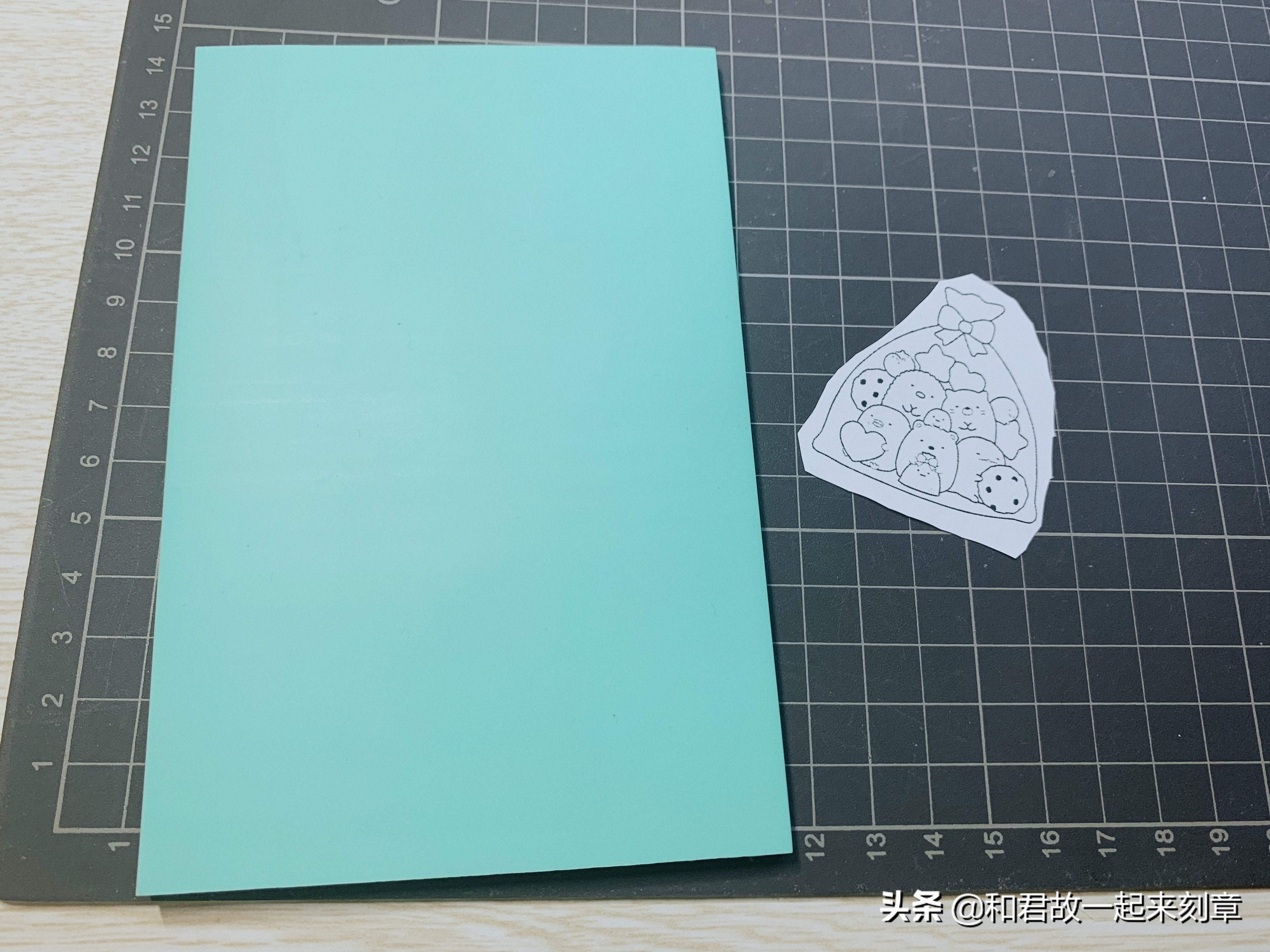 手工制作橡皮章教程,橡皮章手工制作图解