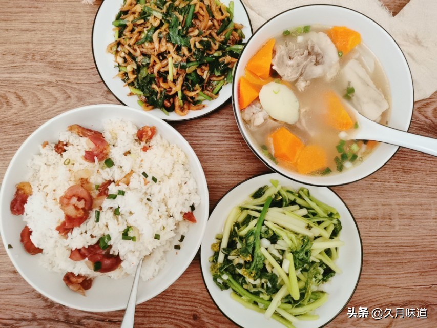 晒晒1家5口7天晚餐,晒晒我家晚餐全集视频