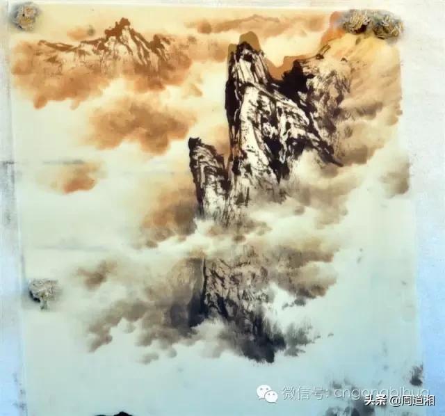 曾刚画山水画上色讲解,如何画山水画教学视频