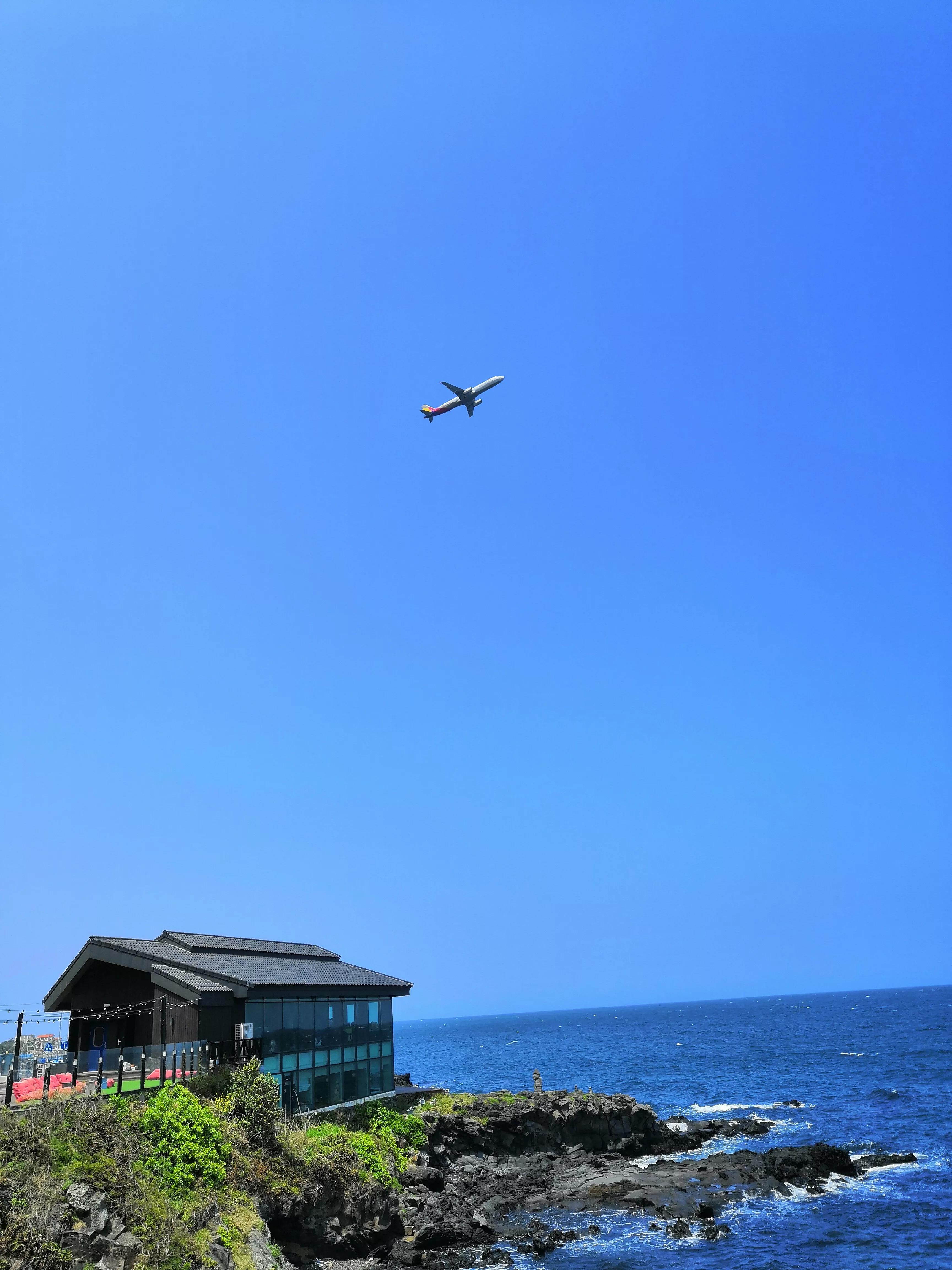 心血来潮去爬山,想去济州岛看海