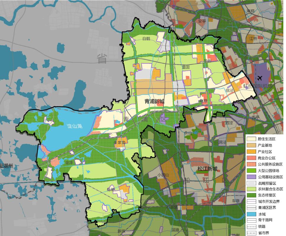 上海一体化青浦区,长三角一体化示范区青浦区