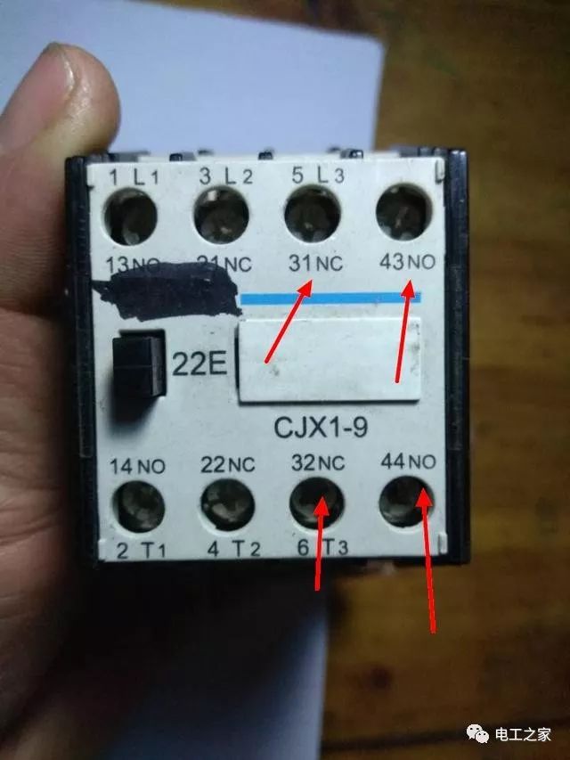 电工老式接触器接线大全,电工小建哥接触器的接线