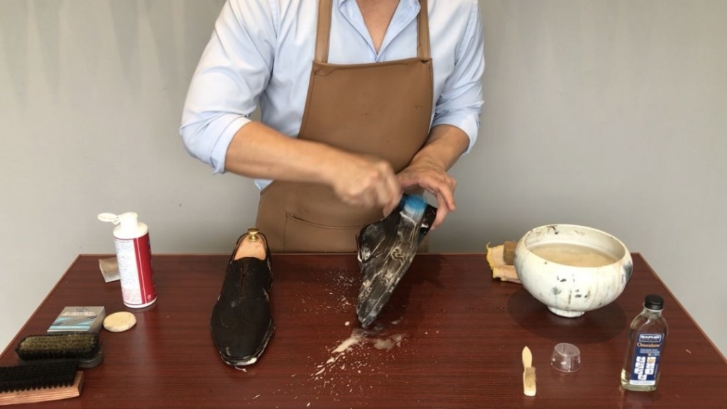 翻毛皮鞋绒面专用刷,绒面鞋翻毛皮鞋清洁护理液