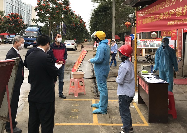 战疫影像|企业复工,检察同行