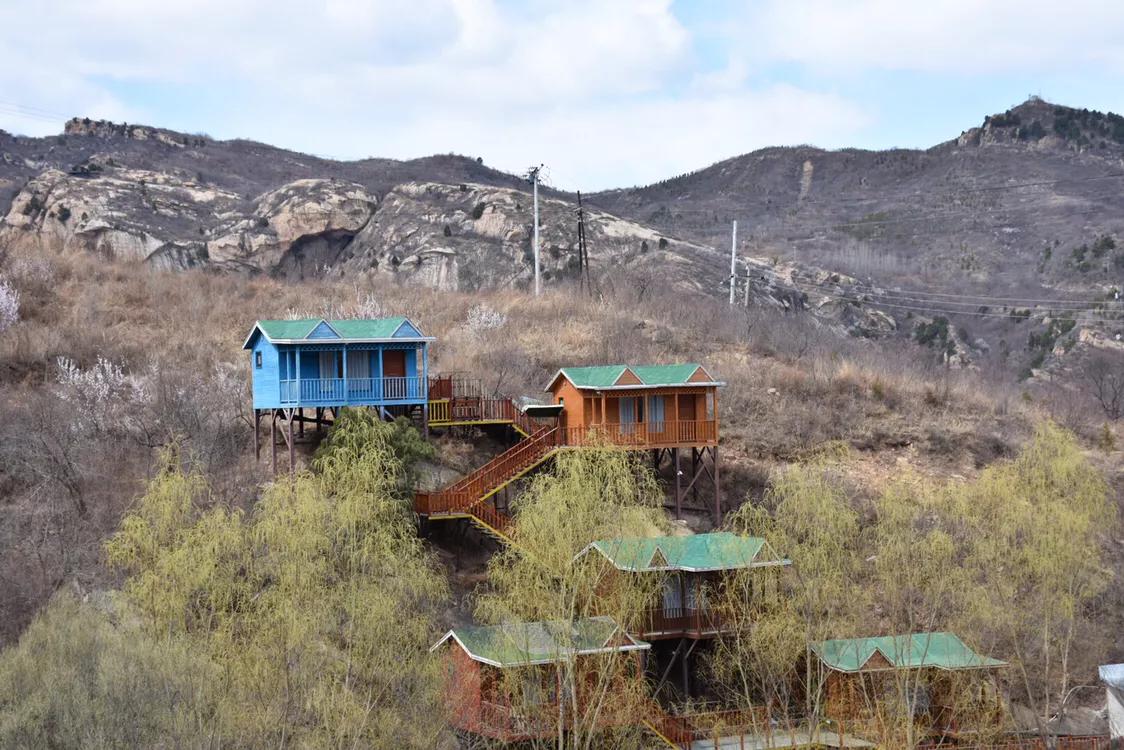 清明去密云清凉谷,北京密云清凉谷玻璃天桥