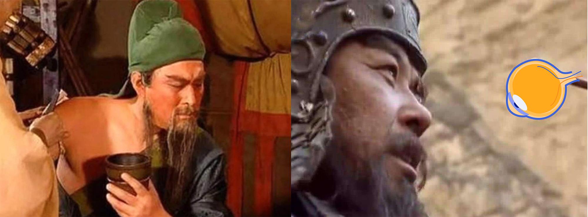 关羽刮骨疗伤夏侯惇吃眼睛,关羽刮骨和夏侯惇