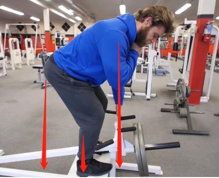 单划船练背的动作,划船式练背的正确锻炼方法