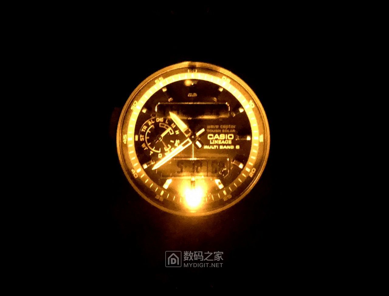 卡西欧双显电波表,卡西欧ocws100系列光动能