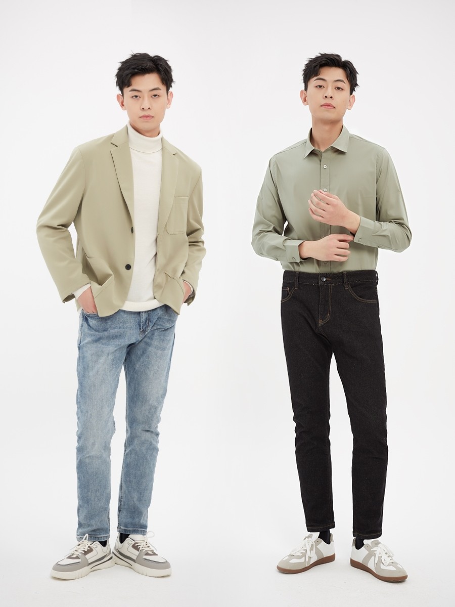 男士当季最流行的紧身七分牛仔裤,男士必备一款秋冬牛仔裤排行榜