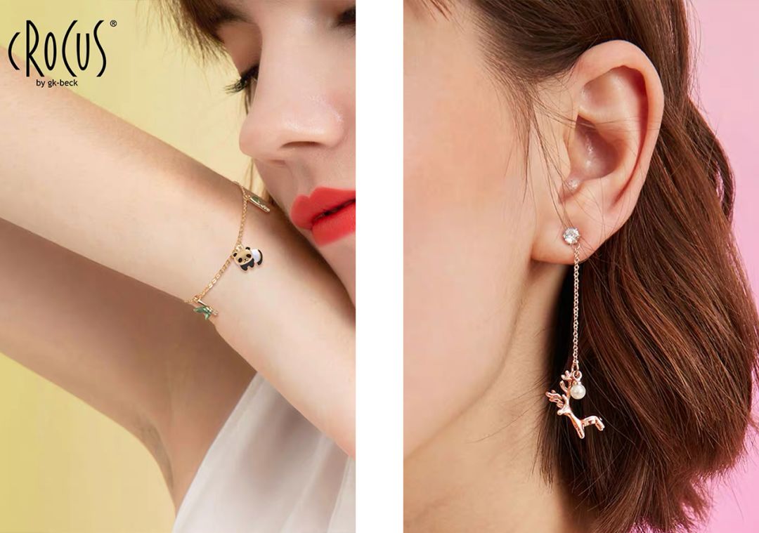 童年饰品金蝴蝶,童年土味发饰效果图