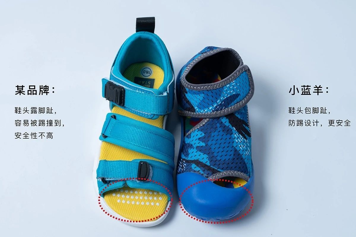 儿童玩水防滑凉鞋,夏天给宝宝选凉鞋