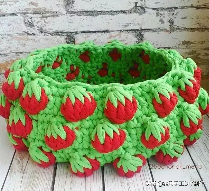 手工用绳子编织篮子简单又好看,怎样手工编篮子