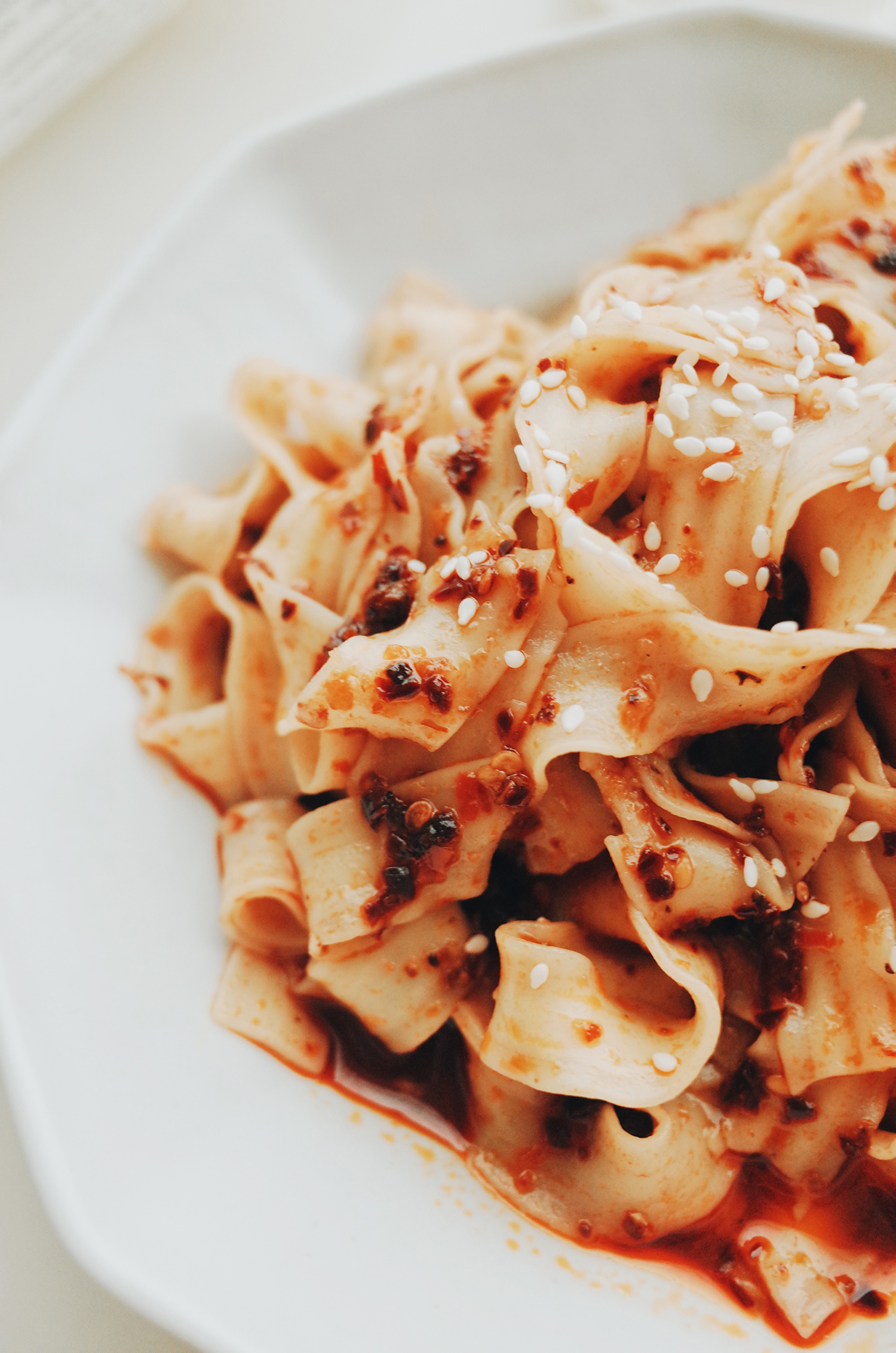 香辣刀削面做法,干刀削面的神仙吃法简单做法