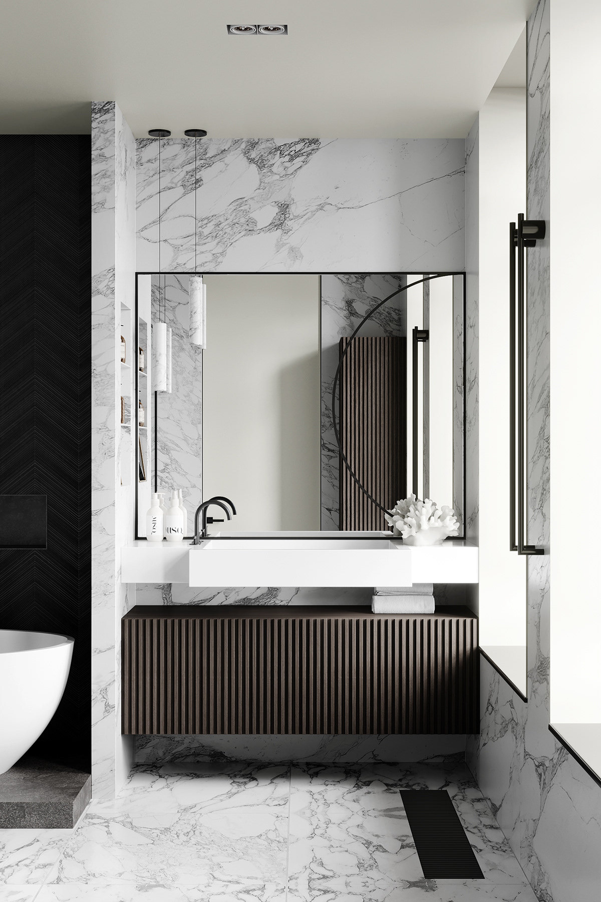 轻奢风格干净的空间,轻奢原木风装修高级感