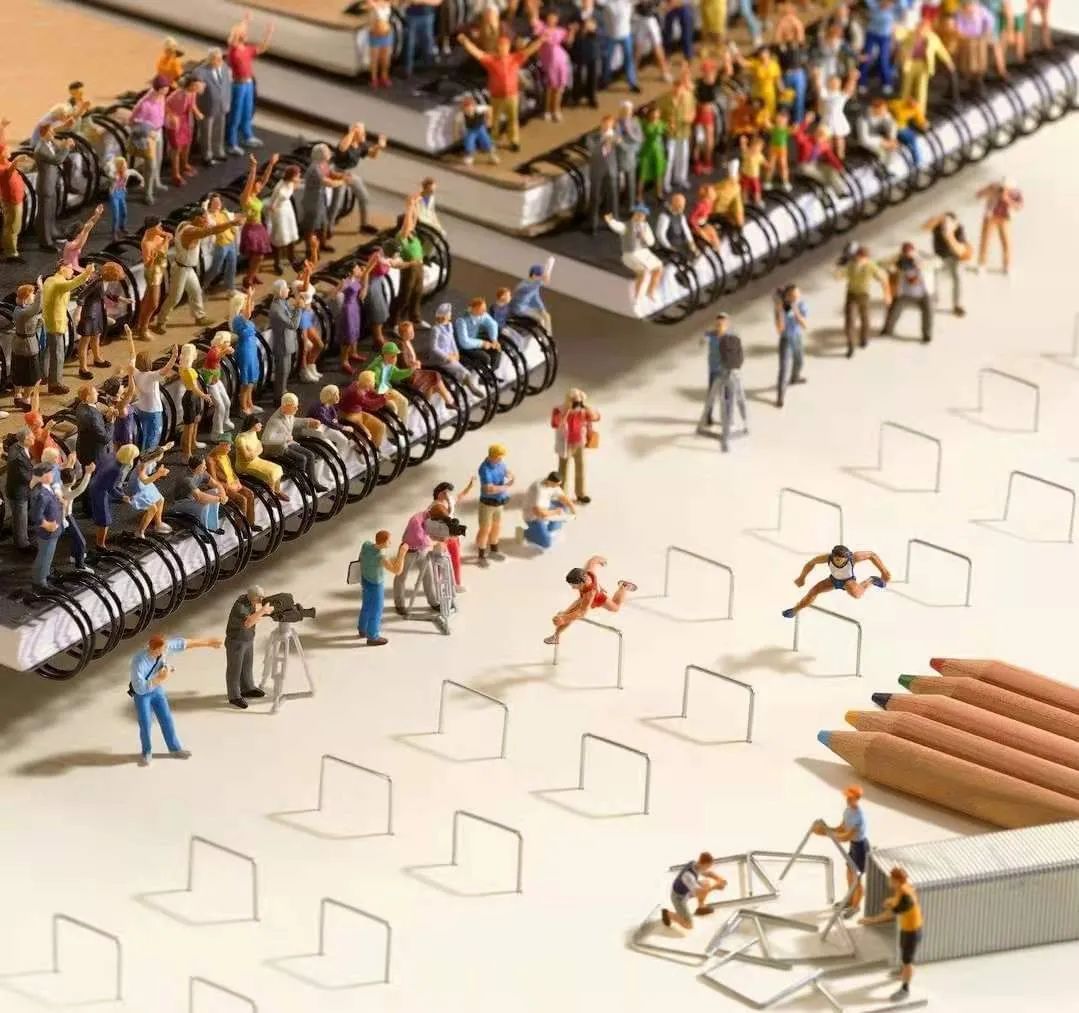 这个日本人，把奥运场地做成一个口罩那么大......