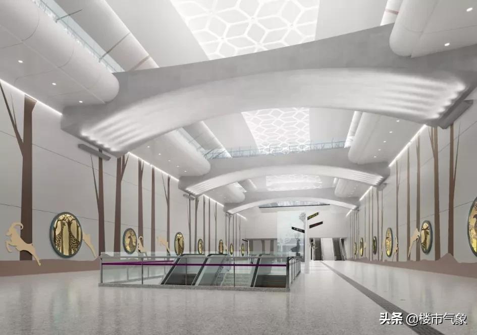 郑州地铁8号线最新装修施工,郑州地铁装修